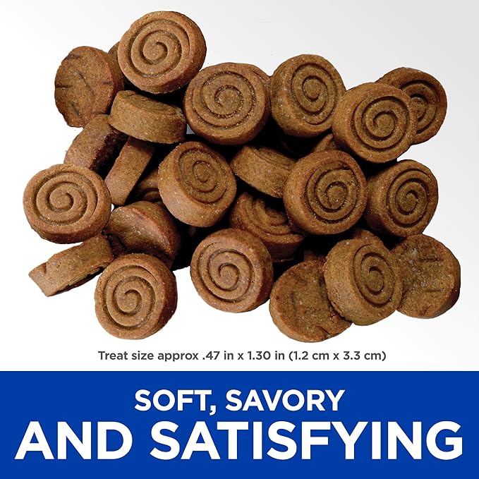 Hill's Natural Soft Savories Dog Treats, Peanut Butter & Banana, 8 oz. Bag