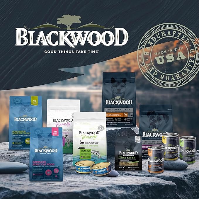 Blackwood Wet Dog Food, Chicken & Chicken Liver with Pumpkin, 13 Ounce Can (Pack of 12), Slow Cooked, Grain Free