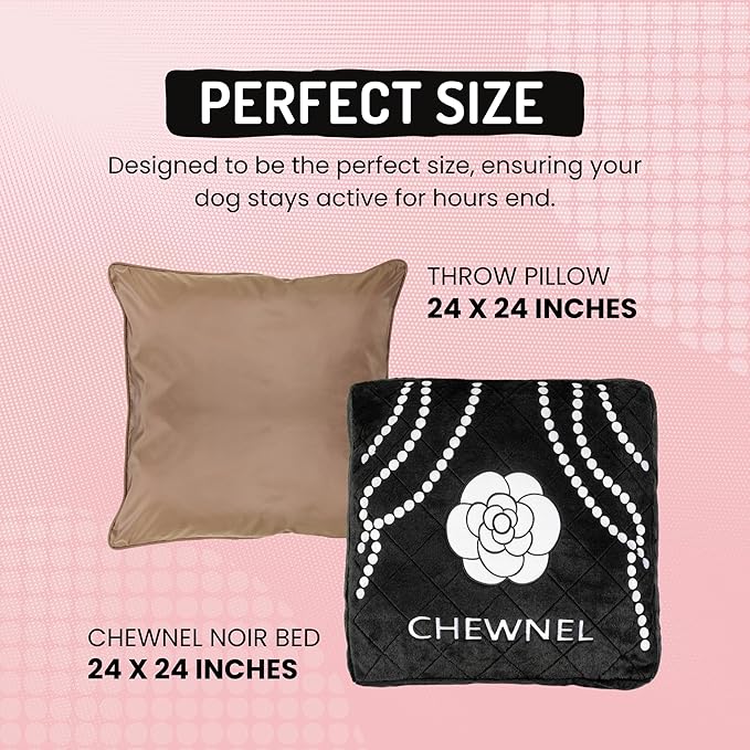 Dog Diggin Designs Parody Cloud 9 Bed Collection | Soft, Stylish, Comfortable, Eye-Catching Design | Machine Washable Removable Cover for Easy Cleaning