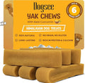 Dogsee Himalayan Yak Cheese Dog Chews with Turmeric/Curcumin (Medium - 6Chew) | Long Lasting | Anti-inflammatory | Fights Plaque and Tartar | Odorless Dog Treats
