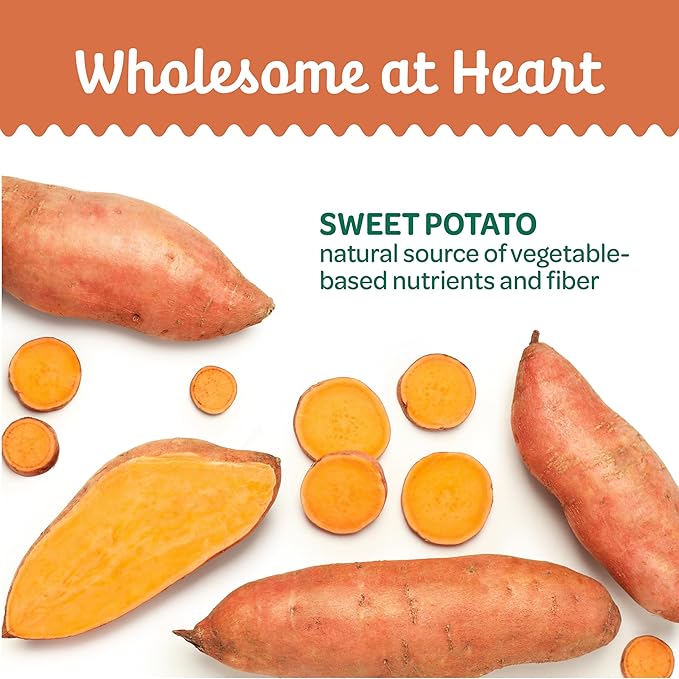 Wholesome Pride Sweet Potato Chews 100% All-Natural Single Ingredient Dog Treats, 8 oz