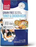 The Honest Kitchen Human Grade Whole Food Clusters Grain Free Turkey & Chicken Dry Cat Food, 10 lb Bag