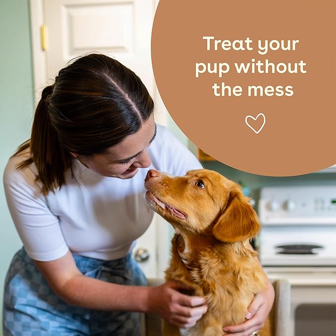 Pupford Peanut Butter Crunchies, All-Natural, Human-Grade Crunchy Treat for Dogs & Puppies (5 oz)