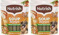 Nutrish Soup Bones Premium Dog Chews with Real Chicken and Veggies,6 Chews (Rachael Ray),(Pack of 2)