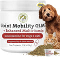 Wholistic Pet Organics - Hip and Joint Supplement for Dogs & Cats - Cat & Dog Joint Supplement - Green Lipped Mussels, Glucosamine, Chondroitin for Dogs & Cat Mobility Support - 1 Lb - 45 Scoops