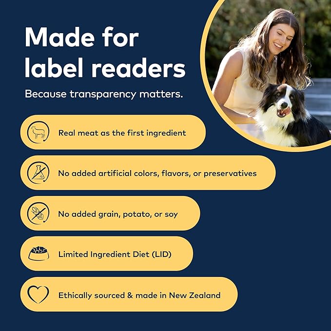 ZIWI Peak Air-Dried Dog Food – Beef - All Natural, High Protein, Grain Free, Limited Ingredient w/ Superfoods (88oz)