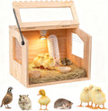 Chick Brooder Box, Brooder Box for Chicks, Pine,Quail Cage, Duck Brooder, Quail Cages, Ideal for Chicks, Ducks, Quails, Hamsters and Lizards,16'L x 12'W x 12'H