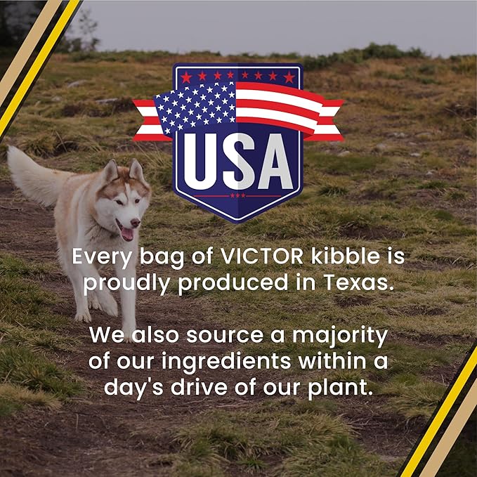 VICTOR Super Premium Dog Food – Multi-Pro Dry Canine Food – Gluten Free Dog Kibble with Beef, Chicken and Pork Protein for Normally Active Dogs – All Breeds and All Life Stages, 30 lb
