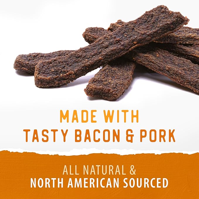 Caledon Farms The Dodo Classic Jerky - Bacon & Pork Recipe 7.8oz, Dog Treats, Jerky