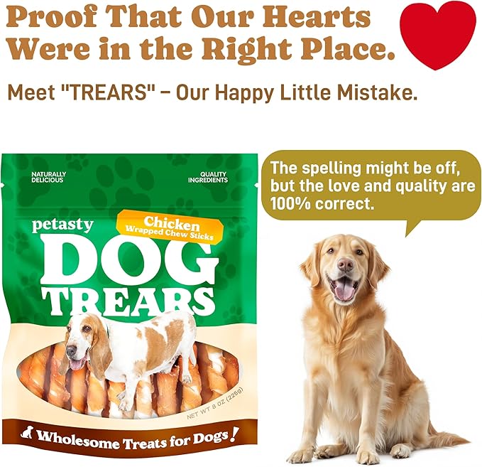 Chicken Wrapped Rawhide Sticks Dog Treats,Long-Lasting Chews with Real Chicken,Low Odor & High Protein Dog Snacks for Small Dogs & Puppies,5-Inch, 30 Count