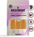 Turkey Tendons for Dogs - Turkey Dog Treats, Tenderloin - Made in The USA -Hypoallergenic Treats for Dogs - 9 oz