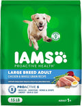 IAMS Proactive Health Large Breed Dry Dog Food, Adult Dry Dog Food for Large Breeds, Chicken, 15 lb.