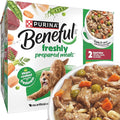Purina Beneful Protein Gravy Wet Dog Food Variety Pack Freshly Prepared Meals Stew - (Pack of 6) 10 oz. Tubs