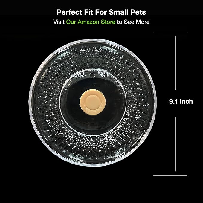 GuineaLoft™ Silent Hamster Wheel - 9.1 inch (23cm) for Hamsters, Mice, Gerbils & Small Animals