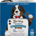 Bernie's Charming Chompers - Daily Dental Chews for Dogs - Cleans Teeth, Freshens Breath, + Boosts Oral-Gut Microbiome. Easy to Digest, Supports Healthy Digestion Naturally (36 oz, Tiny Dogs)