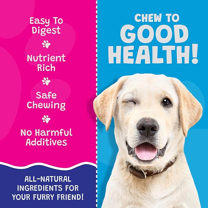 Dried Coconut Wrapped with Real Chicken Dog Treats – Fruit & Meat Chews, 6 oz Bag