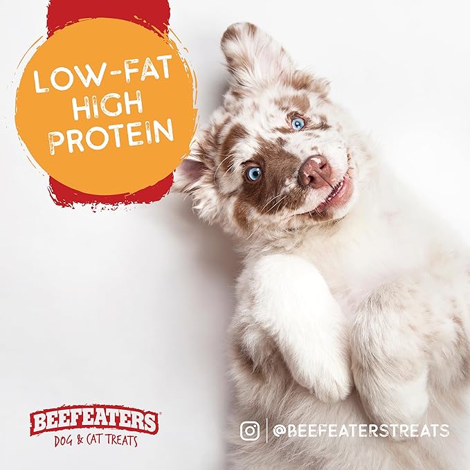 Beefeaters Beefhide 5in Twist with Real Chicken – Protein-Rich Dog Treats for Clean Teeth, Ideal for Training & All Dog Sizes