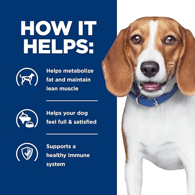 Hill's Prescription Diet r/d Weight Reduction Dry Dog Food, Chicken, 8.5 lb. Bag