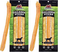 Redbarn Pet Products All-Natural Large 12" Beef Collagen Sticks for Dogs-Long Lasting Low-Odor Alternative to Traditional Rawhide&Bully Sticks-Supports Healthy Joints,Skin,&Coat-,3 Count (Pack of 2)