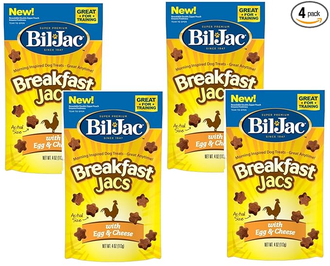 (4 Pack) Bil-Jac Breakfast Jacs, 4 Ounces each