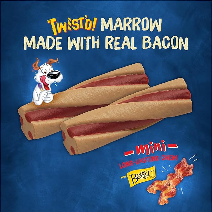 Purina Busy with Beggin’ Twist’d Mini Adult Dog Chew Bone Treats - 12 ct. Pouch
