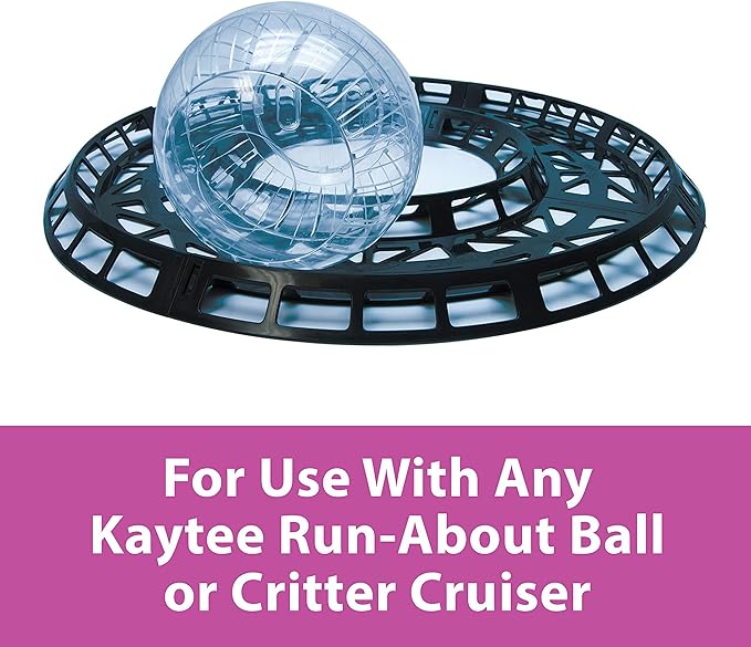Kaytee Hamtrack Exercise Loop for Exercise Balls & Critter Cruiser Car (includes 4 curved sections)