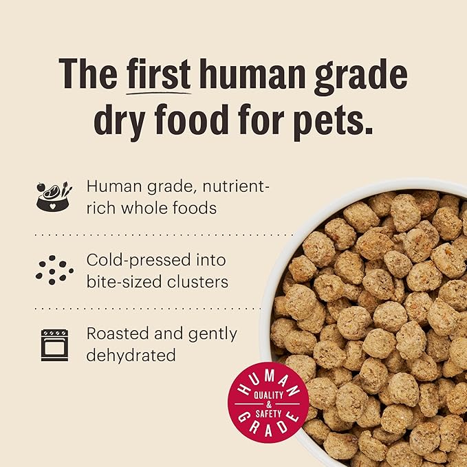 The Honest Kitchen Human Grade Essential Clusters Dog Whole Grain Turkey & Chicken 5 lb Bag