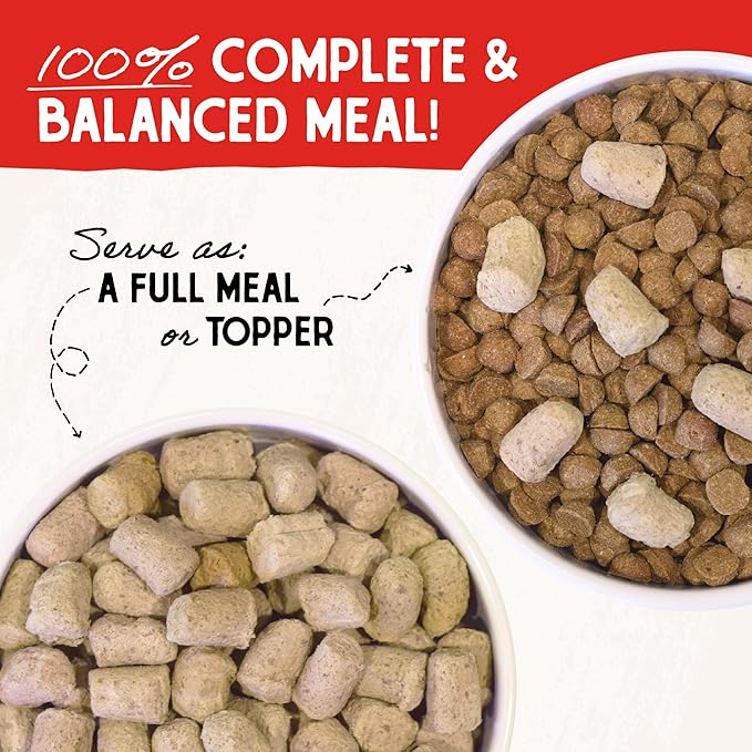 Stella & Chewy's Freeze-Dried Raw Tantalizing Turkey Meal Mixers- Dog Food Topper and Mixer - Made with 95% Cage-Free Turkey, Organs & Bone - Perfect for Picky Eaters - Grain-Free - 1 oz (Pack of 2)