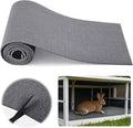 Rabbit Scratch Mat 12 Inch x 6.56 ft Self Adhesive Bunny Scratching Pad Cuttable Claw and Teeth Care Rabbit Mat for Cage Small Animal Scratching Rug for Biting Sleeping Nesting(Gray)