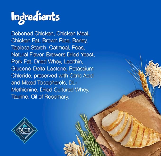 Blue Buffalo Bursts Crunchy & Creamy Cat Treats, Great for Training, Paw-Lickin' Chicken, 5-oz Bag