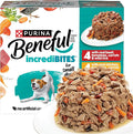 Purina Beneful Small Breed Wet Dog Food Variety Pack, IncrediBites - (2 Packs of 12) 3 oz. Cans