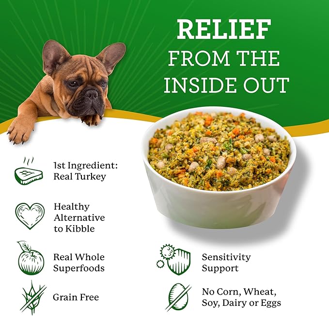 Dr. Harvey's Specialty Diet Limited Ingredient - Human Grade Dog Food for Dogs with Sensitivities - Turkey Recipe (Trial Size, 5.5 oz)