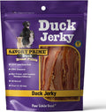 Savory Prime Duck Jerky Dog Treats, Made with 100% Real Duck Breast, Farm Raised, Healthy, Easily Digestible, High Protein, Satisfies Dog's Urge to Chew, 8 Ounce (Pack of 1)