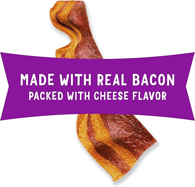 6OZ Cheese/Bacon Treats (Pack of 2)