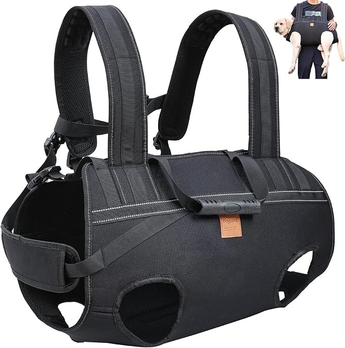 ETIAL Dog Lift Harness, Secure Harness for Assisted Mobility, Full Body Support & Recovery Sling Dog Lifter Vest Harness for Senior Dog, Disabled, Joint Injurie, Arthritis, Loss of Stability Dogs Walk