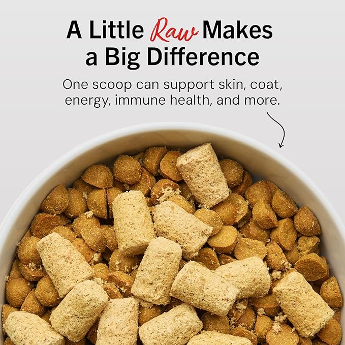 Stella & Chewy's Freeze-Dried Raw Tantalizing Turkey Meal Mixers- Dog Food Topper and Mixer - Made with 95% Cage-Free Turkey, Organs & Bone - Perfect for Picky Eaters - Grain-Free - 3.5 oz