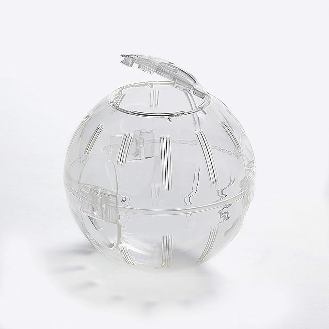 Kaytee 5" Clear Run-About Exercise Ball for Pet Dwarf Hamsters & Mice (Pack of 2)