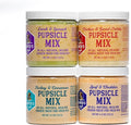 Cooper's Treats Pupsicle Mix Variety Pack - Four Jars of Frozen Dog Treat Mix (Beef and Cheddar, Chicken and Sweet Potato, Turkey and Cinnamon, Lamb and Spinach) - Dog Popsicle, Pup Ice Cream