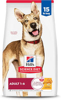 Hill's Science Diet Adult 1-6 Dry Dog Food, Chicken & Barley, 15 lb. Bag