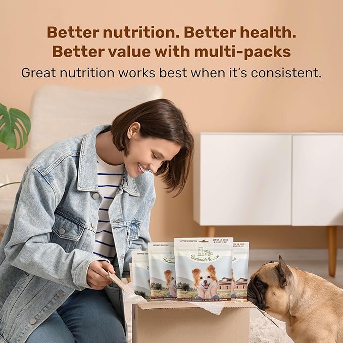 BADLANDS RANCH by Katherine Heigl – Superfood Complete Air-Dried Wild Fish & Turkey Dog Food – High Protein with Superfoods for Daily Wellness & Consistent Nutrition – 24 oz