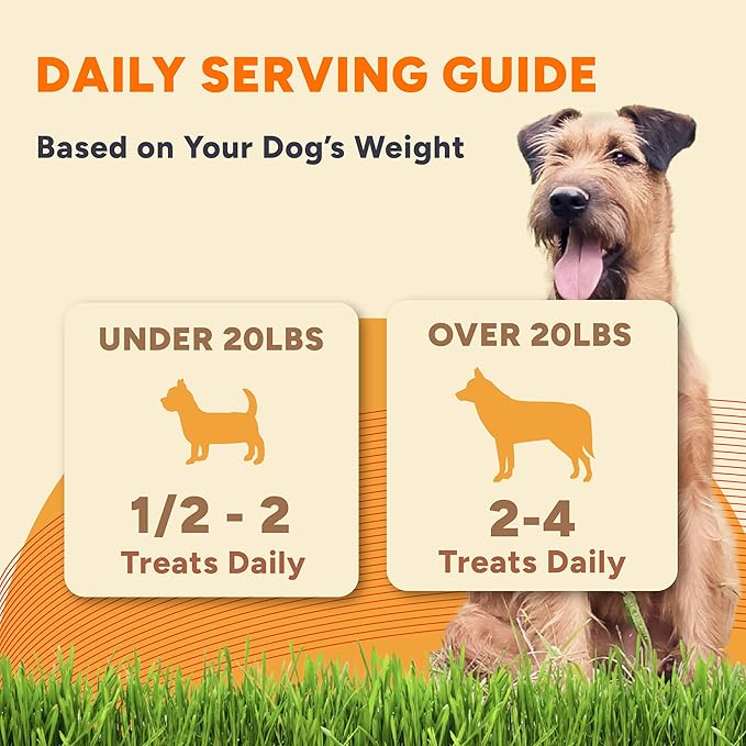 Gaines Family Farmstead Sweet Potato Dog Bones – 8 oz Bag, All-Natural, Single Ingredient, Grain-Free Dog Treats for Digestive Health, High Fiber - Training & Rewards, Made in USA
