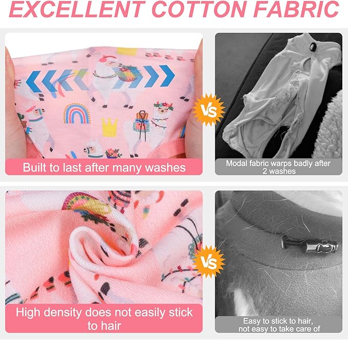 BEAUTYZOO 2 Pack Cat Recovery Suit, Cat Onesie for Cats After Surgery Female Male, Kitten Spay Neuter Surgical Recovery Body Suit Cone of Shame Alternative, Anti Lick Pet Anxiety Vest, Pink XS