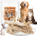 Freeze Rabbit Feet Dog Treats Single Ingredient Raw Dog Food Toppers High-Protein Training Chew Stick for Dogs & Puppies (1.76oz)
