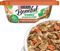 Purina Beneful Freshly Prepared Meals Roasted Chicken Recipe With Brown Rice, Carrots and Spinach Wet Dog Food - (Pack of 8) 10 oz. Tubs