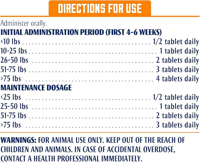 ProSense Advanced Strength for Dogs Glucosamine Chew Tablets 120 ct (Pack of 2)