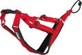 Neewa Adjustable Sled Pro Harness (Medium, Red), Dog Harness for Large Breeds, Giant Dogs, Sled Pulling