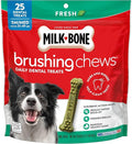 Milk-Bone Brushing Chews Original Chicken Flavor Daily Dental Dog Treats, Small/Medium, 19.6 Oz. Bag