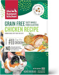 The Honest Kitchen Human Grade Whole Food Clusters Grain Free Chicken Dry Cat Food - Complete & Balanced Meal or Topper - 4 lb Bag