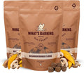 What’s Barking Soft Bites, Soft Chewy Dog Treats for Training or Snacking, Pet Essentials, Bite Size Pieces for Dogs, Natural Ingredients, Made in USA, Resealable Bag, Mushroom Mango Flavor, 6 oz, 3Pk