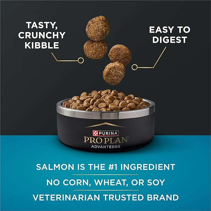 Purina Pro Plan AdvantEDGE Digestive Support Plus Small Breed Salmon and Oat Meal Formula Adult Dry Dog Food - 3.5 lb Bag